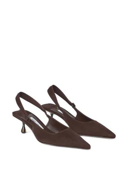 Pantofi cu toc Jimmy Choo maro