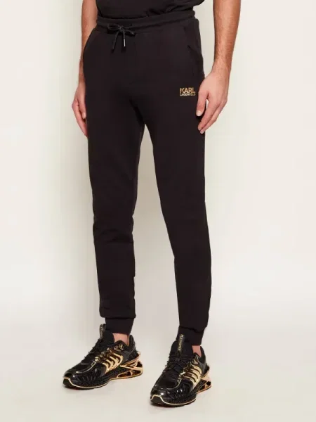 KARL LAGERFELD Pantaloni trening negru