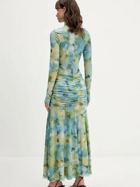 Bardot rochie verde