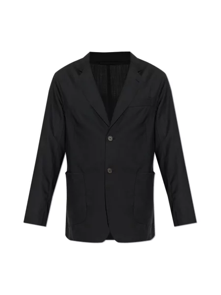 Marynarka Emporio Armani wełniana czarna