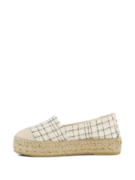 Espadrile Atelier Verdi cu platformă din tweed