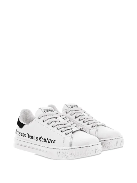 Sneakerși Versace Jeans Couture cu imagine alb