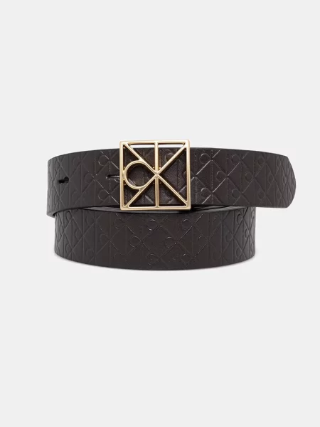 Calvin Klein pas usnjen rjava