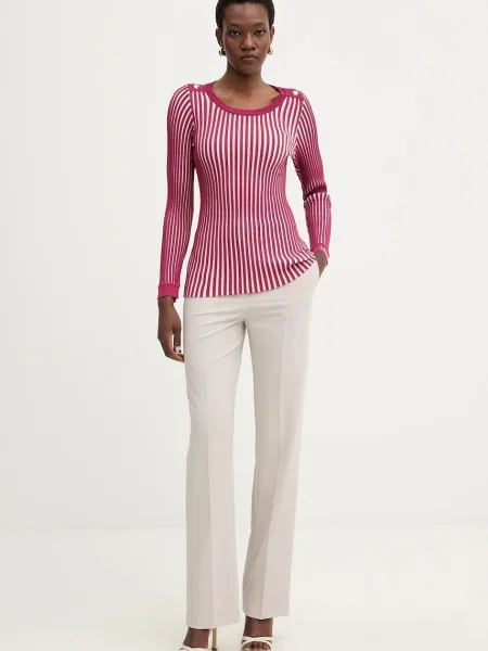 Легкий свитер Liu Jo розовый