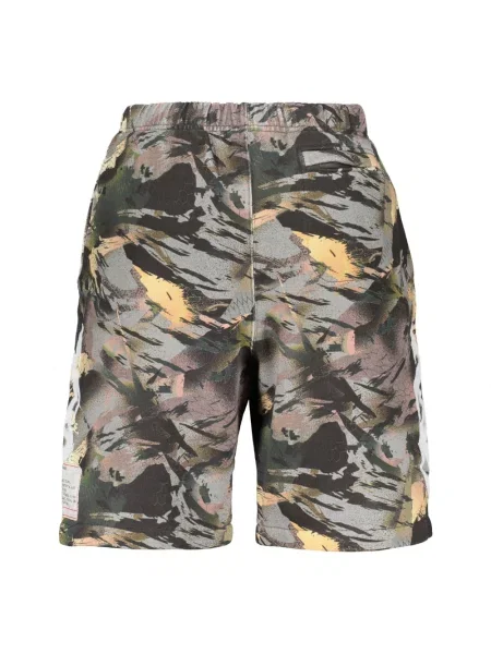 Szorty Heron Preston polarowe z nadrukiem