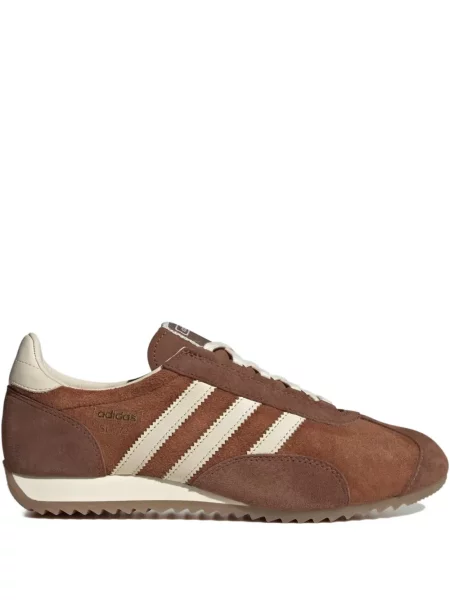 Prugasta nogomet majica Adidas s autogramom bijela