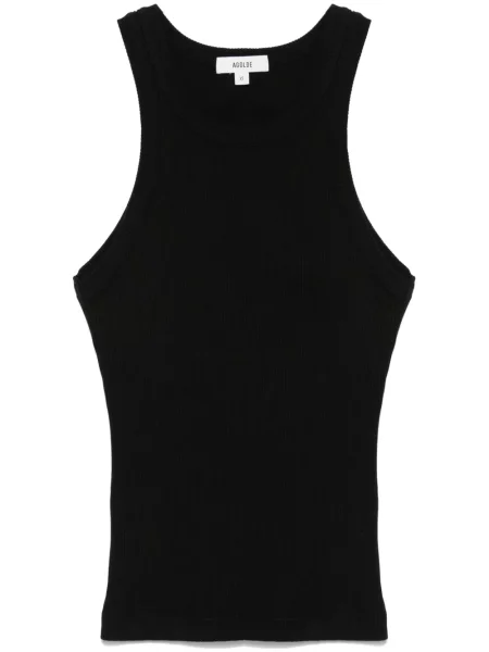 Top Agolde tricotate negru
