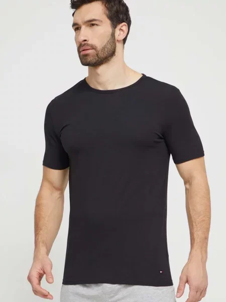 Kratka majica Tommy Hilfiger črna