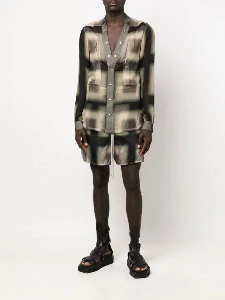 Raštuotos šortai Rick Owens