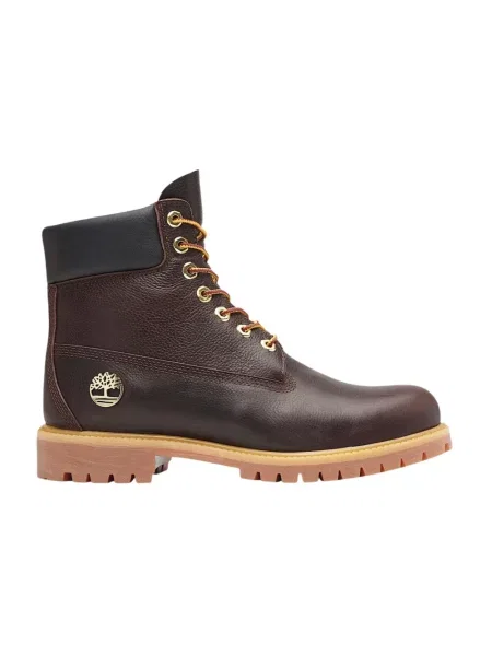 Botki Timberland skórzane wodoszczelne brązowe