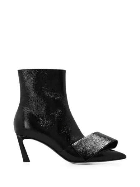 Cizme scurte Givenchy cu funde negru