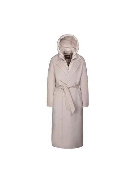 Płaszcz Moorer wełniany beżowy