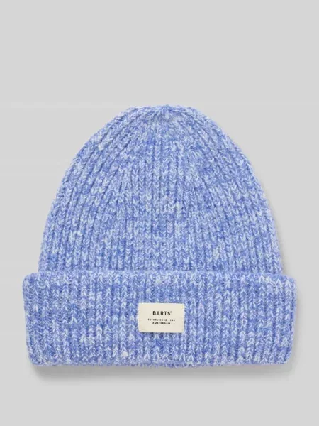 Czapka z imitacji dzianiny model ‘Owlet’ Barts niebieska