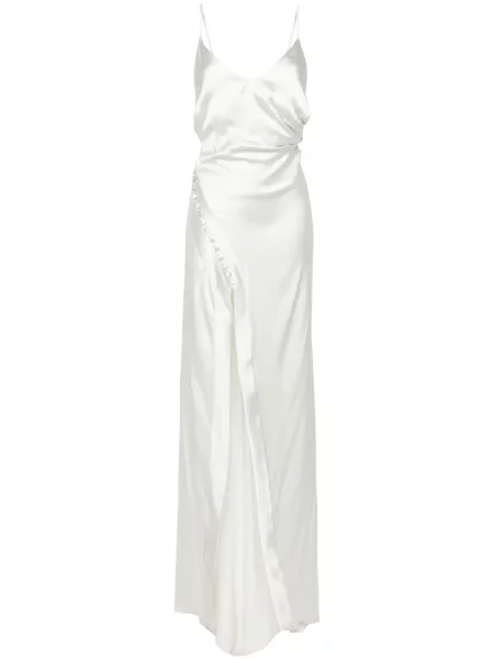 Maksi udrapować sukienka maxi Mitiliane Couture garniturowa