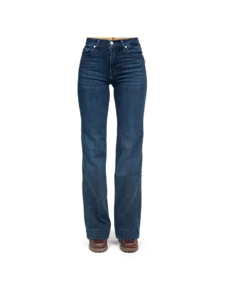 Jeansy 7 For All Mankind niebieskie