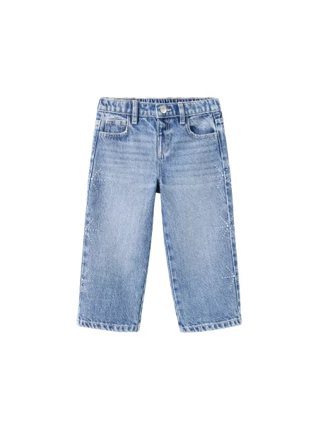 MANGO KIDS Jeans denim albastru
