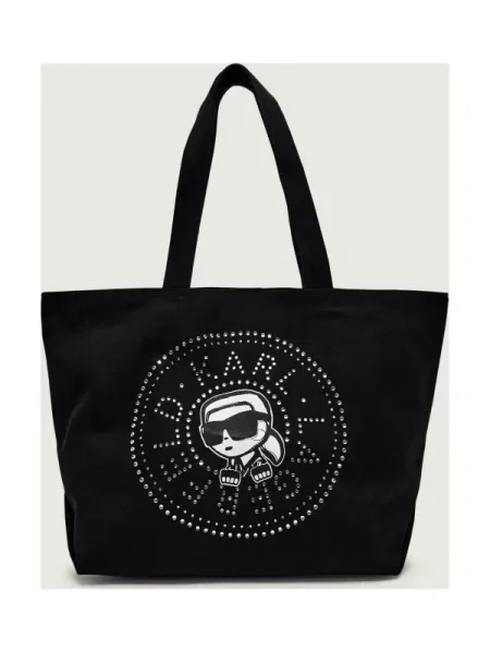 Karl Lagerfeld Geantă shopper Ikon negru