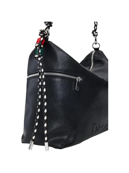 Crossbody táska Desigual fekete