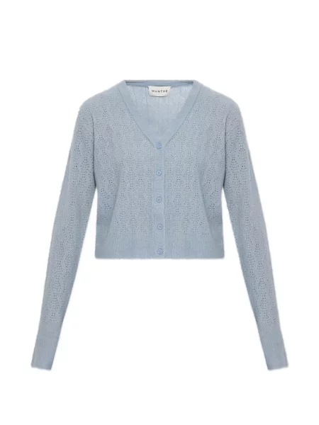 Cardigan Munthe tricotate albastru