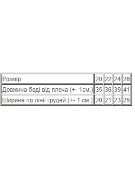 Детское боди носи своє розовое