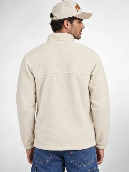 Mikina na zips Columbia béžová