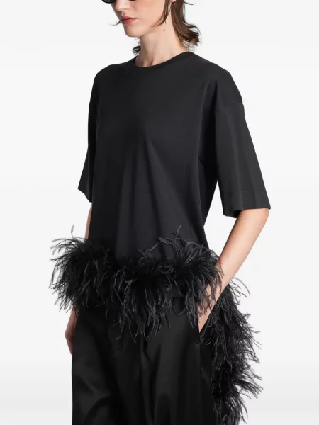 Tricou Darkpark cu pene negru