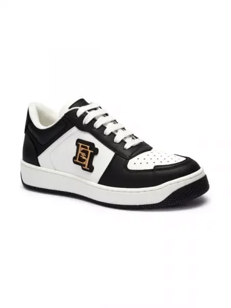 Elisabetta Franchi Bőr sneakers tornacipő fehér