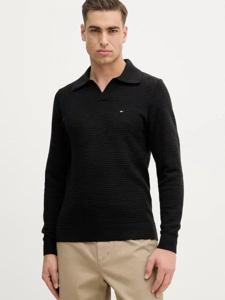 Tommy Hilfiger sweter lekki czarny