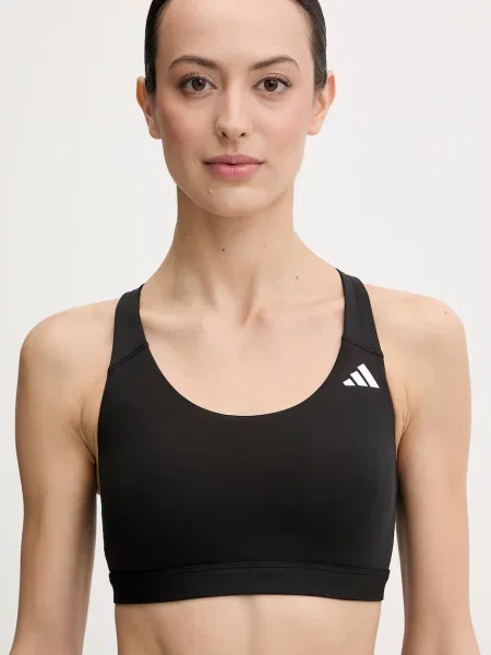 Športová podprsenka adidas Performance Optime Essentials čierna