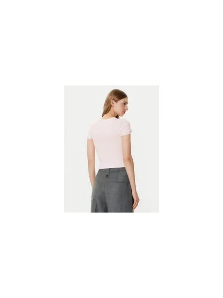 Guess Póló Slim Fit rózsaszín