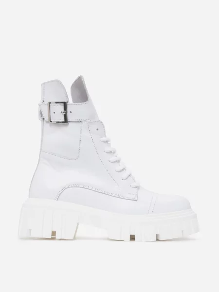 Ботинки Issa Plus белые