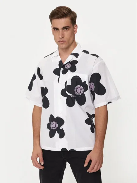 Hugo Cămașă Eligino Oversize alb