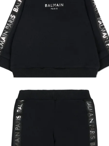 Komplet dresowy dziecięcy Balmain czarny