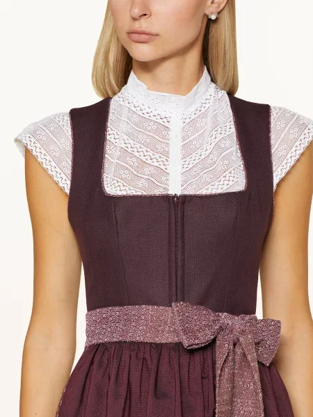 Anno Domini Dirndl Halenka Vicky Z Krajky bílá