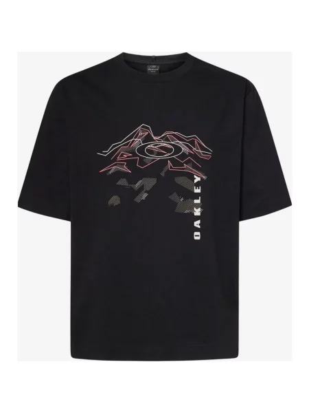 Koszulka z krótkim rękawem Oakley MTN Ridge L czarny