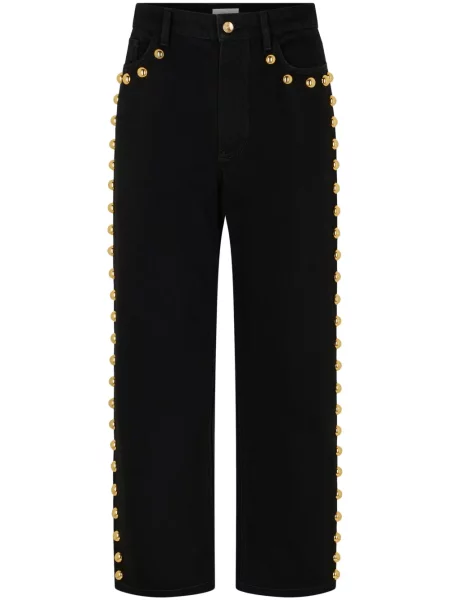 Szerokie jeansy Rabanne czarne
