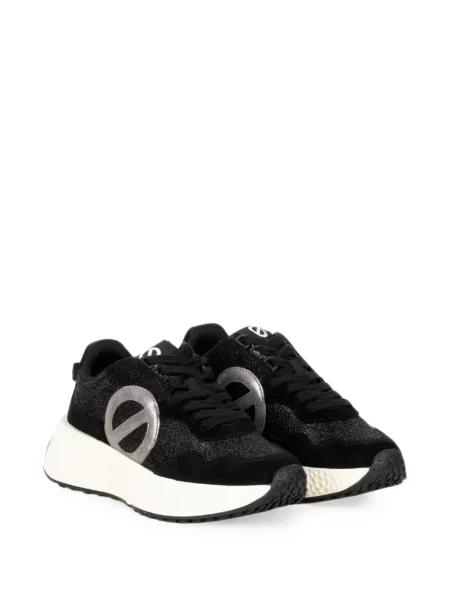 Sneakerși No Name cu autograf negru