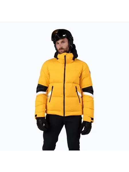Мъжко скиорско яке Rossignol Daille Down saffron ylw жълто
