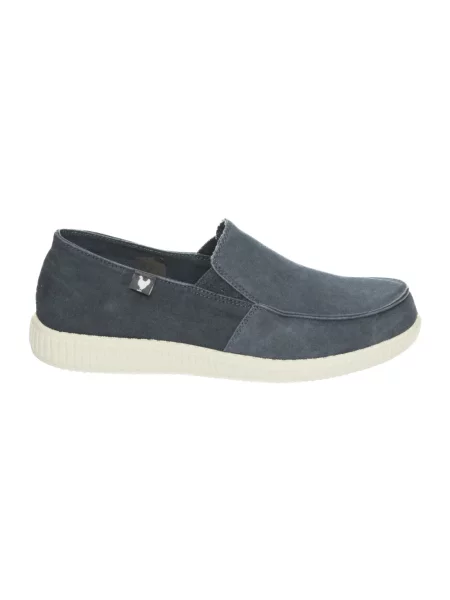 Sneakersy Walkinpitas wsuwane niebieskie
