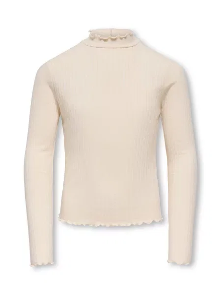 ONLY GIRLS Tricou KOGFRANSISKA crem