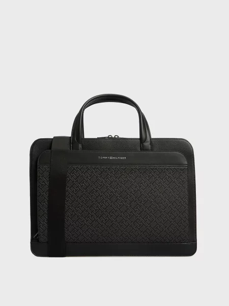 Сумка для ноутбука Tommy Hilfiger чорна