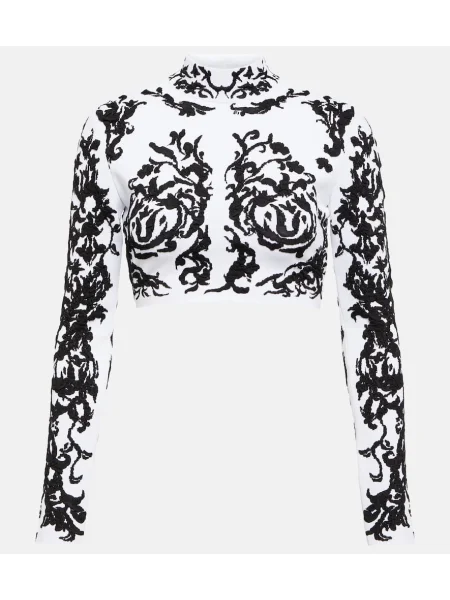 Jacquard top Alaã¯a ošišan