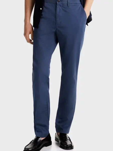 Чіноси Tommy Hilfiger з принтом сині