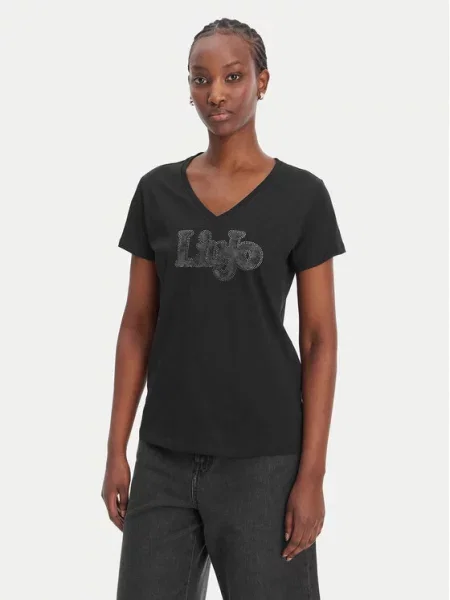 Liu Jo Sport T-Shirt μαύρο