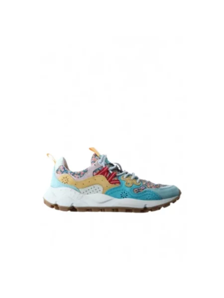 Sneakersy Flower Mountain skórzane w kwiatki