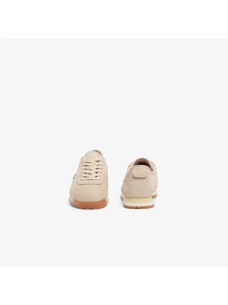 Кроссовки Lacoste бежевые