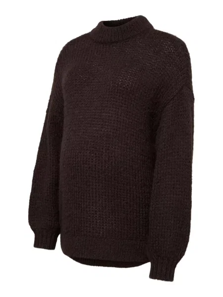 Vero Moda Maternity Pulover VMMAYBE închis maro