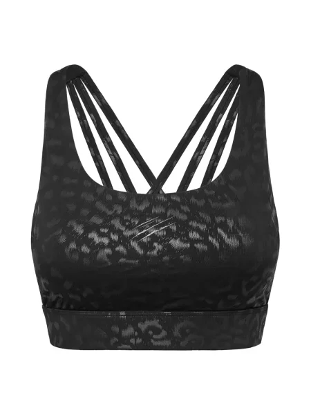 Top Plein Sport w panterkę czarny