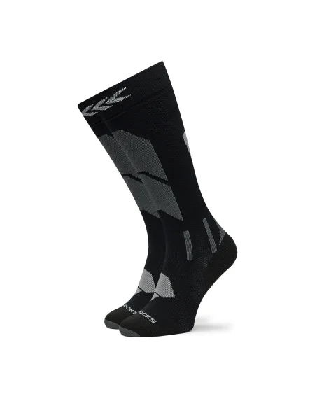 Lyžiarske ponožky X-Socks Ski Perform Otc x black/light grey čierna