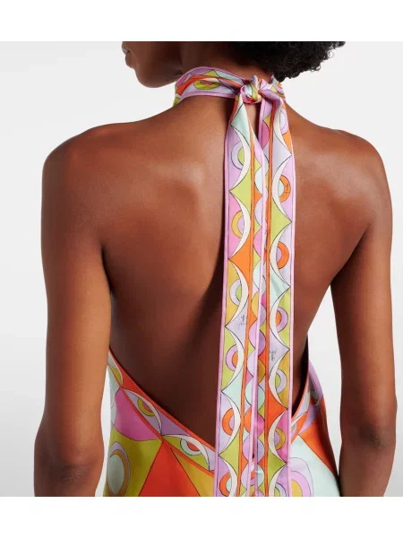 Rochie midi Pucci de mătase